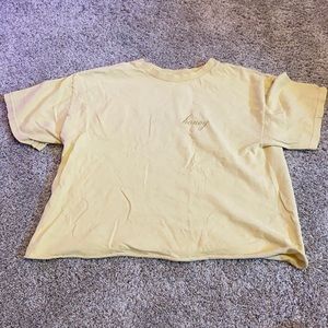 brandy melville honey shirt